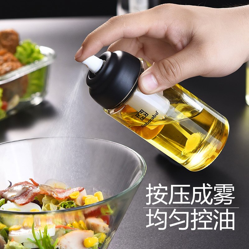 일본 스타일 오일 스프레이 병 주방 용품 참깨 압력 올리브 컨트롤 냄비 항아리 뚜껑 커버 에코-친화적 인